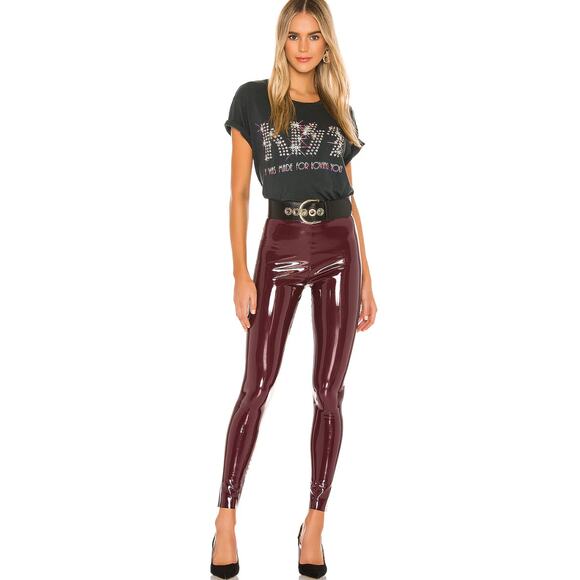 Commando Pants - Commando Faux Patent Leather Leggings Size L